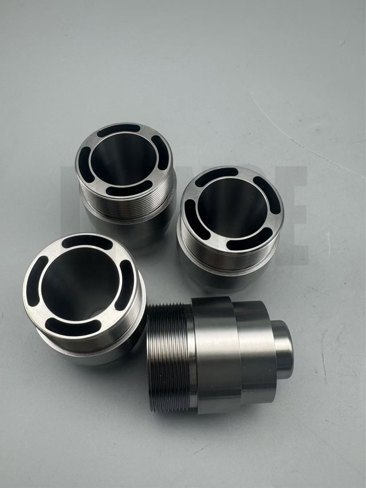 Penggilingan titanium Cnac kelas 5 Titanium cnc sing paling dhuwur adaptor