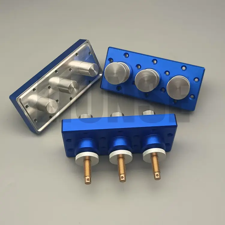 Bagéan aluminium sandblasting oksidasi anodik