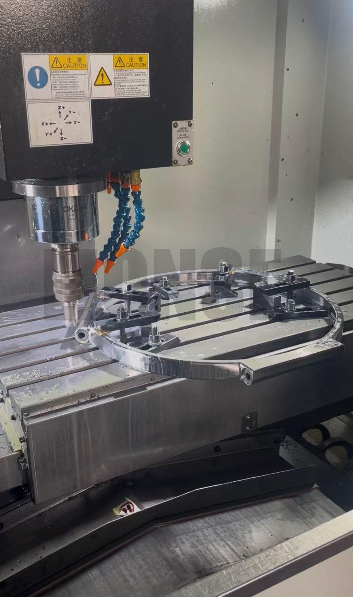 Gedhe Bore Stainless Steel Multi Groove Ngunci Ring Custom Lugs