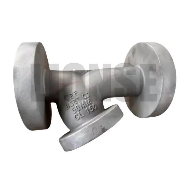 Titanium Alloy Casting Pipa Kurva
